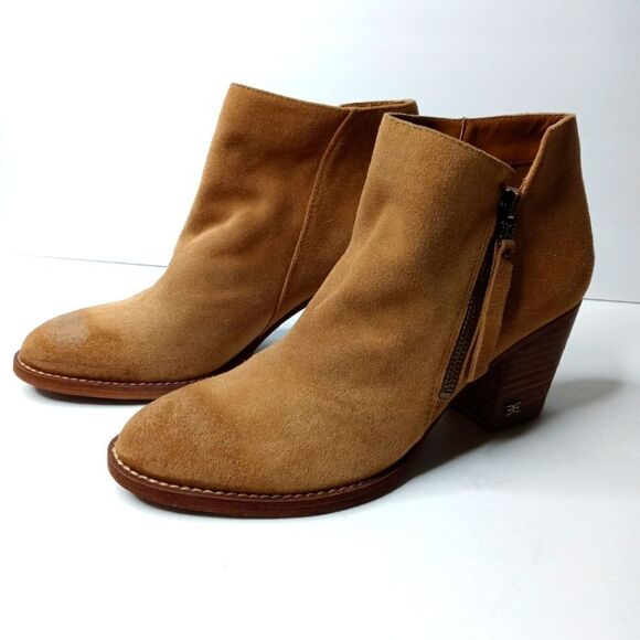 Sam Edelman Macon Brown Booties - Picture 1 of 10